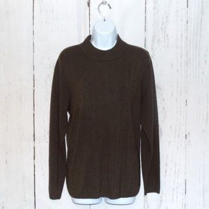 NWT Alia Mock Neck Sweater